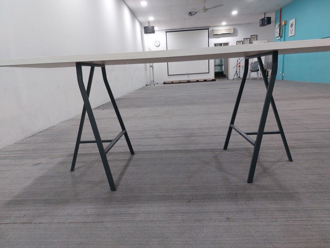 IKEA LINNMON TABLE LERBERG TRESTLE TABLE LEGS