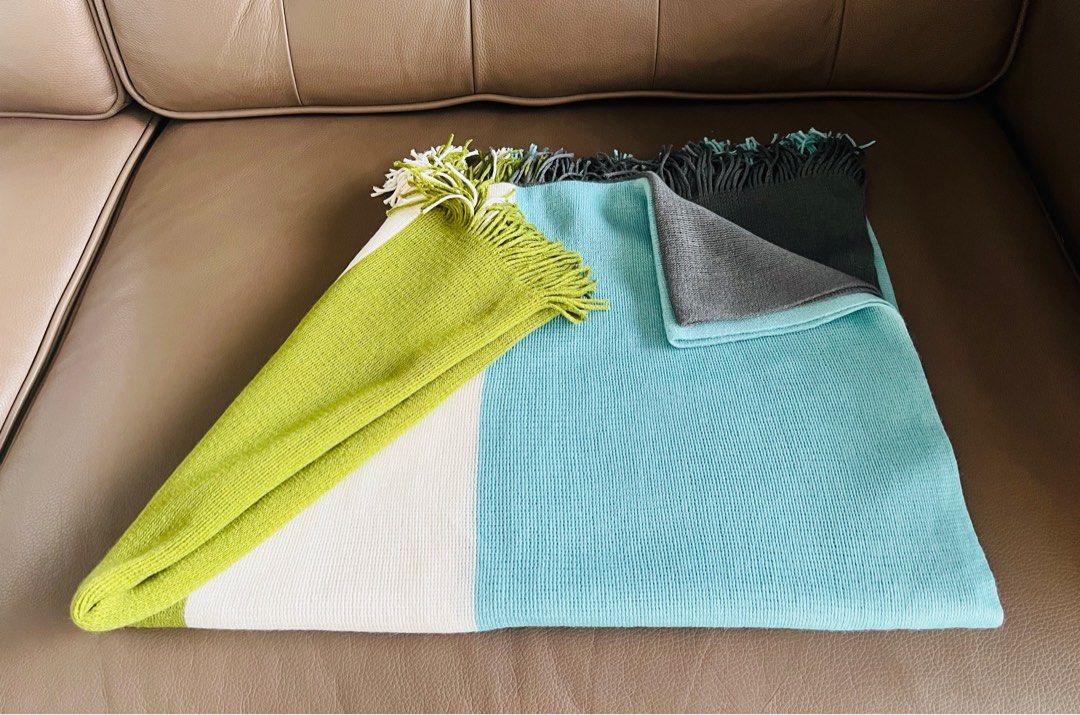 Ikea blue throw blanket clearance