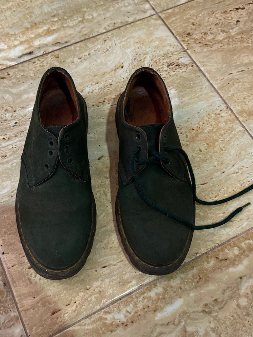 army dark green shoe (inspire fashion), Men's Fashion, Footwear