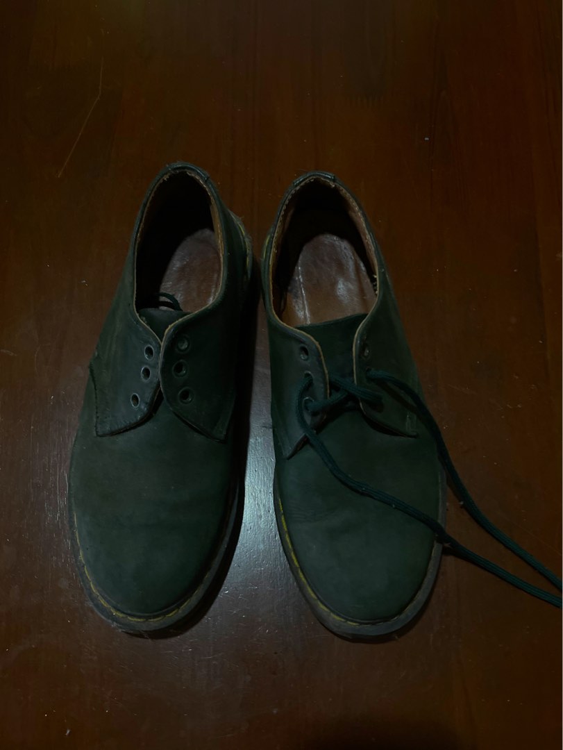 army dark green shoe (inspire fashion), Men's Fashion, Footwear