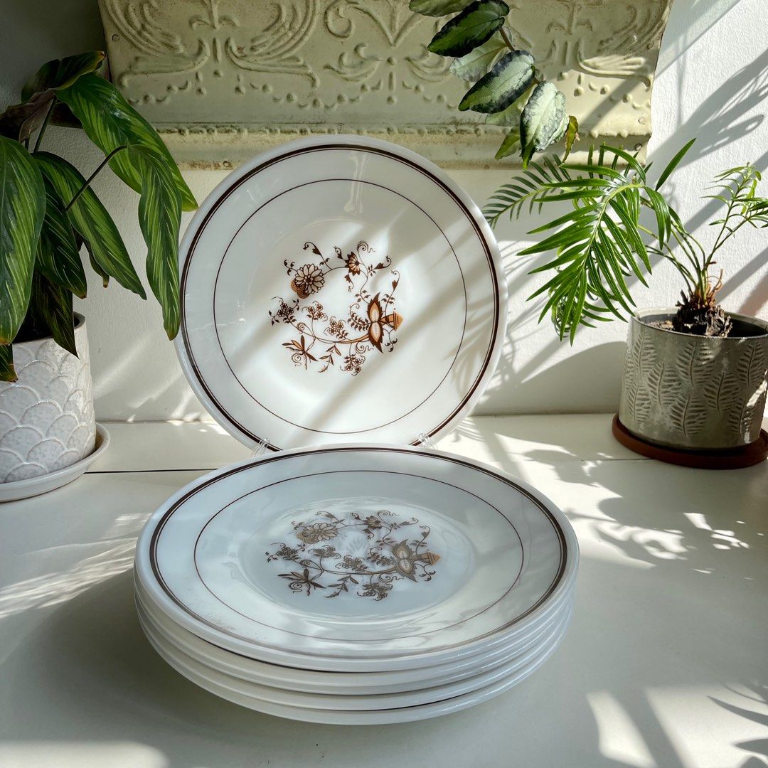 Vintage pyrex dinner plates store