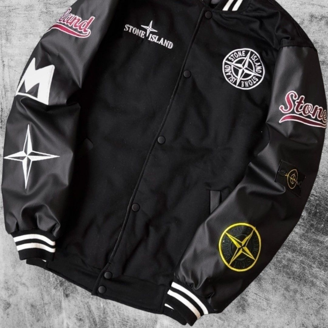 Stone island varsity jacket 2025