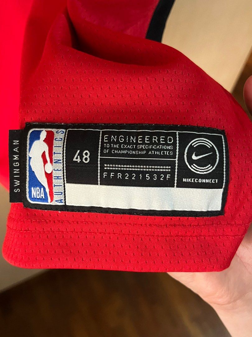 Houston Rockets Nike Icon Edition Swingman Jersey 22/23 - Red