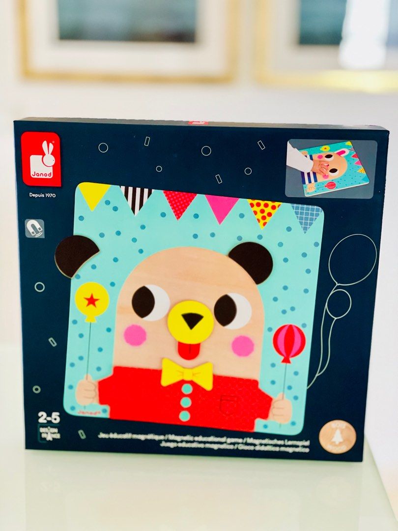 Janod Magnetic educational game Hobbies Toys Toys Games on