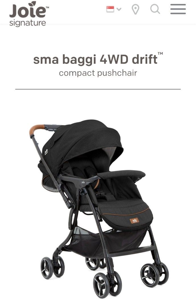 4wd Flex Stroller Joie Baggi Joie Signature Sma Baggi 4WD Drift