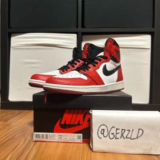 Nike air Jordan retro 1 × Louis Vuitton off white monogram sneakers,  Men's Fashion, Footwear on Carousell