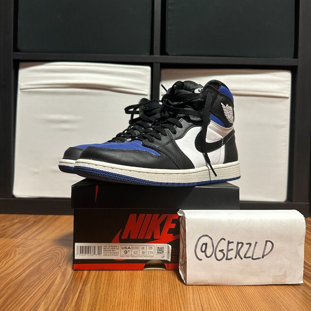 NIKE AIR JORDAN 1 HIGH ROYAL TOE 27.5 - スニーカー