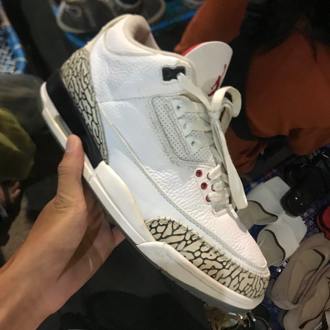 Jordan 3 free throw line Men s Fashion Footwear Sneakers on