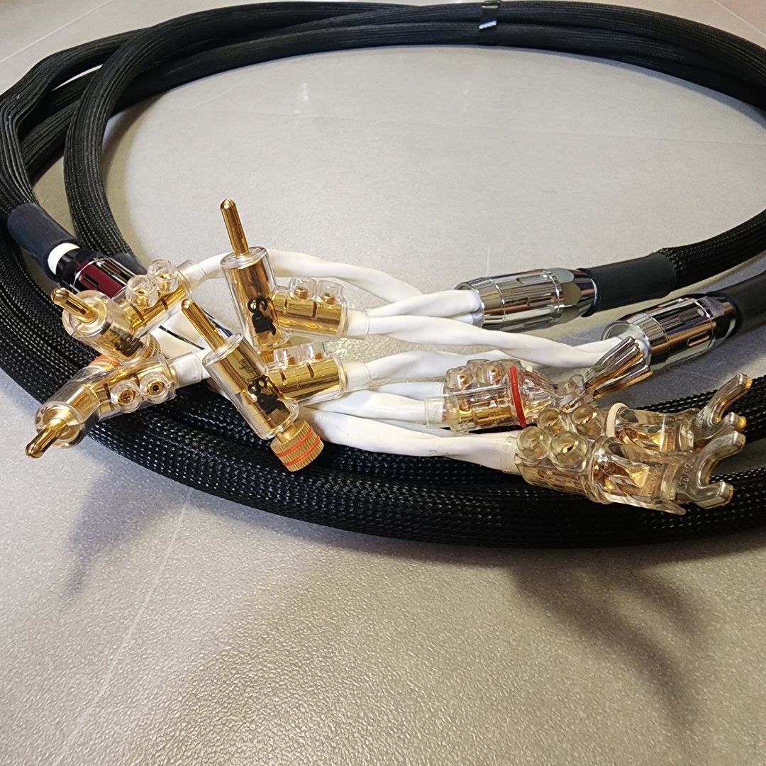 JPS Labs Superconductor V Speaker Cables, Audio, Other Audio Equipment on Carousell