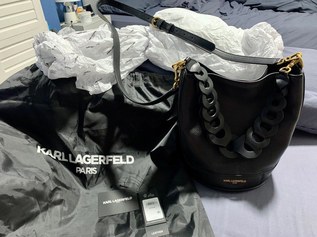 Karl Lagerfeld Paris Ciel Bucket Bag, Leather