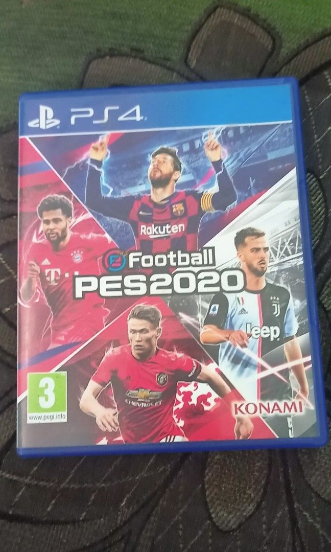 Jual pes sales 2020 ps4 second