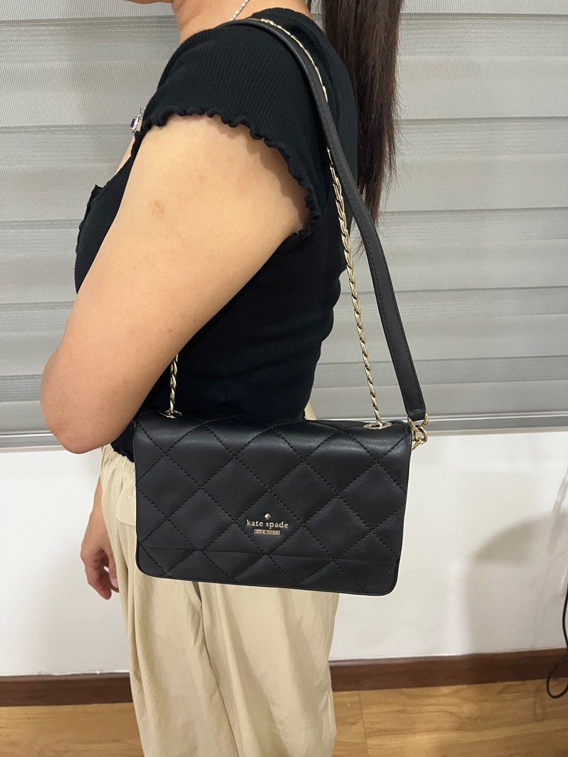 Kate spade black bag deals