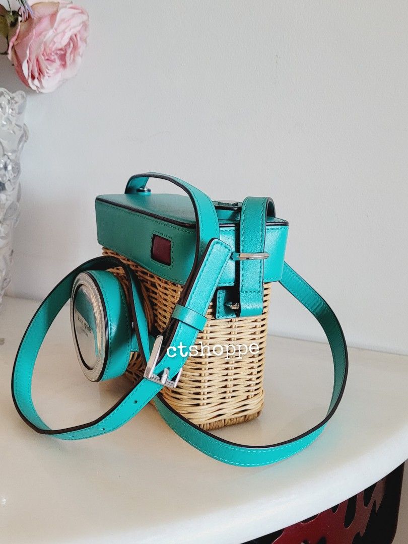 Kate spade rose cheap 3d camera bag