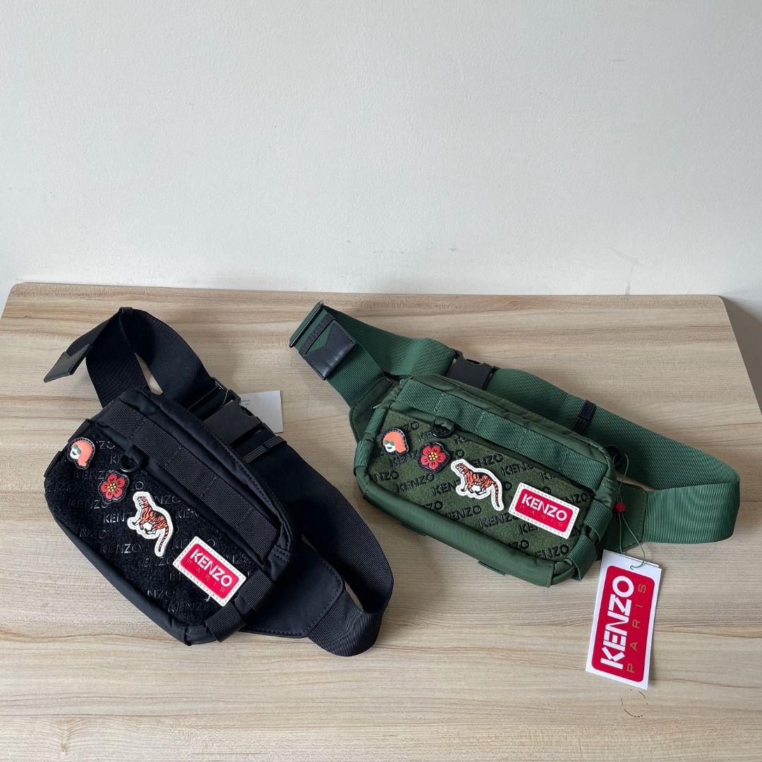 KENZO x Nigo Jungle Bum Bag BLACK