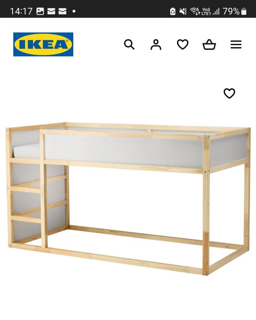 Kids Bed IKEA (flat packed for delivery), Babies & Kids, Baby Nursery