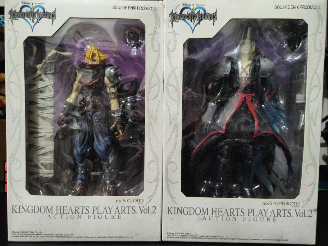 Figurine Kingdom Hearts – Sephiroth Play Arts Vol.2 N°6 – Square Enix – Sans Boîte