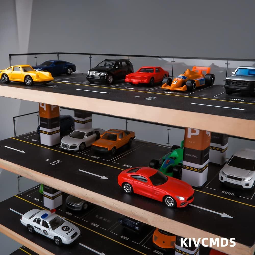 Kivcmds 1:64 Scale 3-Tiers Vehicle Model Display Case For - Want It All