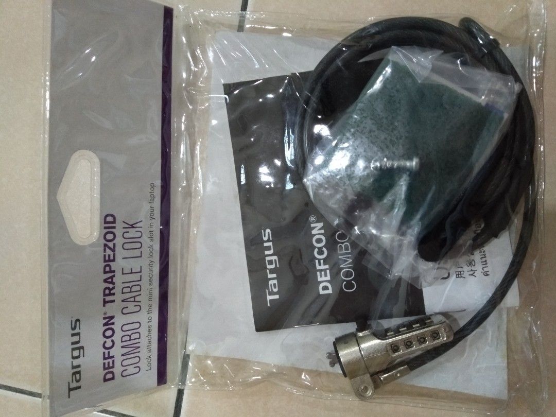 Laptop cable lock (Category: Other Accessories) located in Seremban. Submitted by kelmin (Listing ID 1261621921, Image 1). Description: .