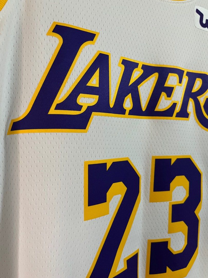 Lebron James Nike Los Angeles Lakers Association Edition Swingman