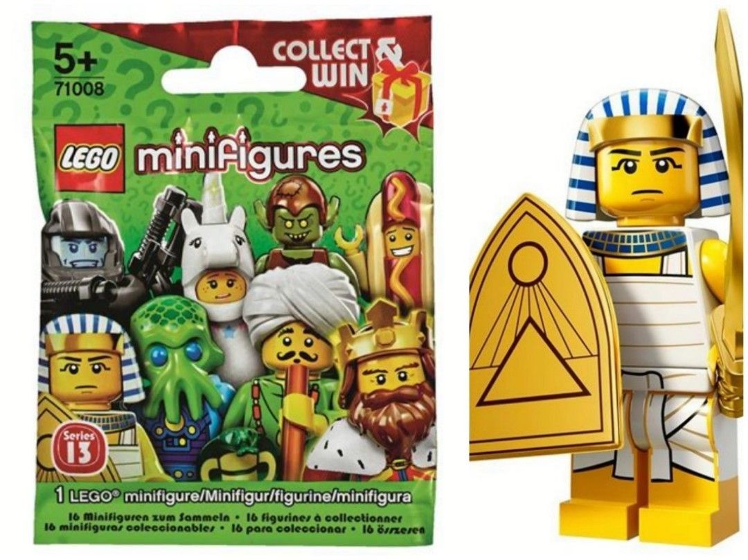 Lego 2015 71008 Collectable Minifigure Series 13 No. 8 Egyptian Warrior Sealed