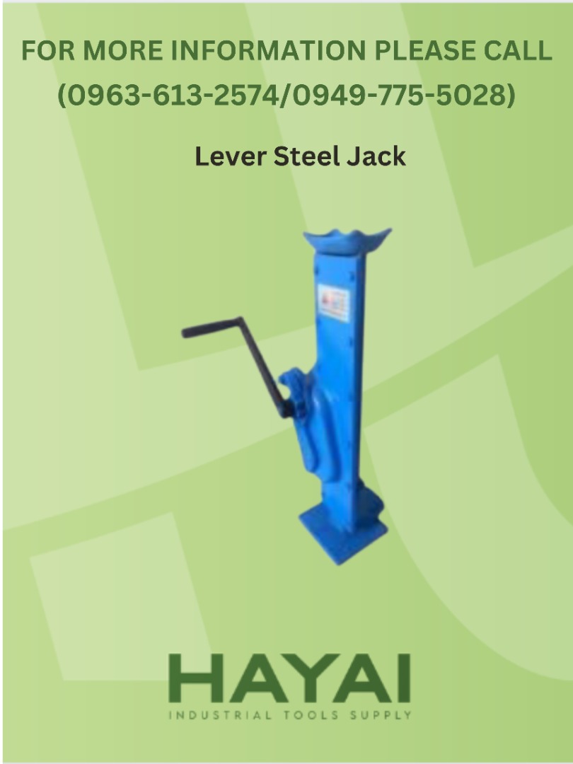 Lever Steel Jack, Commercial & Industrial, Construction Tools