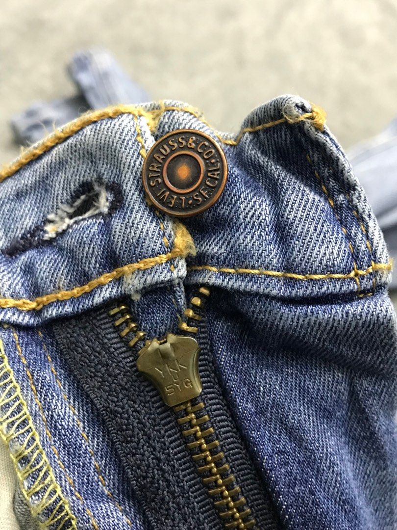Levis ykk zipper sales