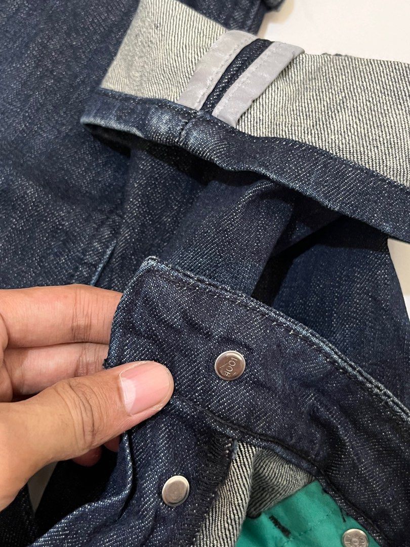 Levis 511 commuter pro reflective selvedge blue denim indigo w30 l34 10x20x80 82