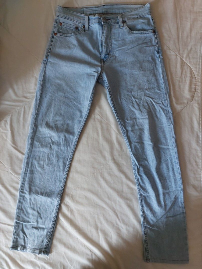 Levis 512 Slim Taper Light Blue Jeans, Men's Fashion, Bottoms, Jeans on  Carousell