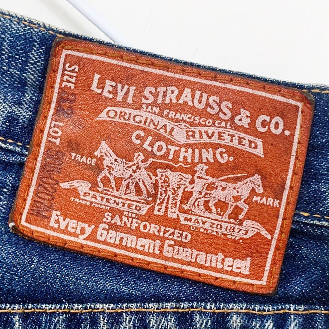 Levi's fenom 505 W32 FRAGMENT 1st クラッシュ Levi's Fenom Fragment 505-0207M W32 L31 90%新