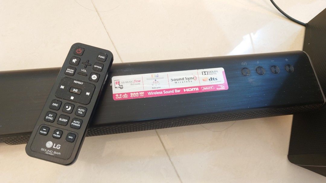 Lg soundbar 360w sk5 top