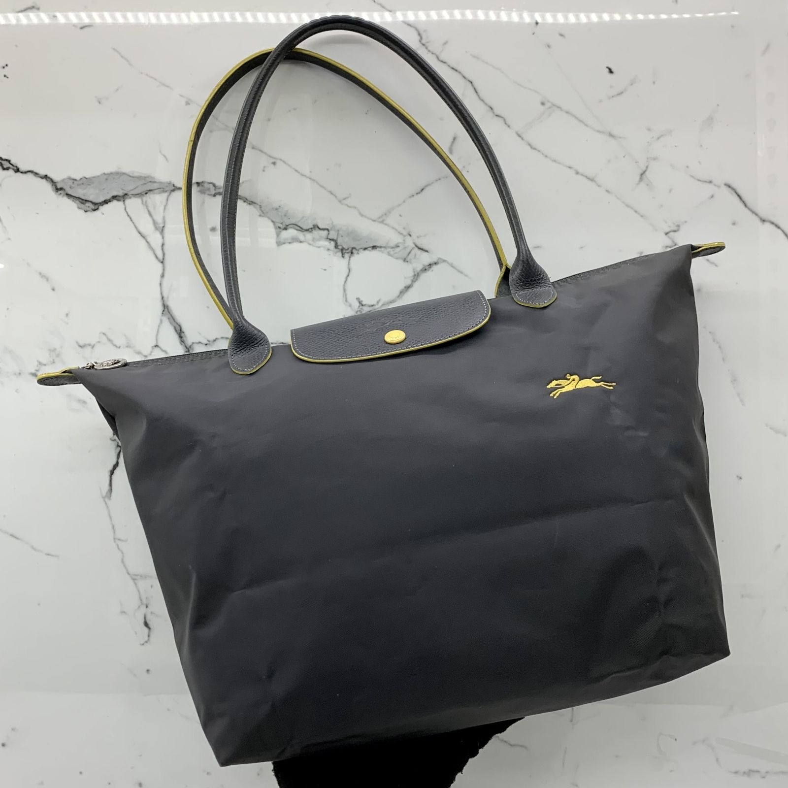 Le Pliage City L Tote bag Black - Canvas (L1899HYQ001)