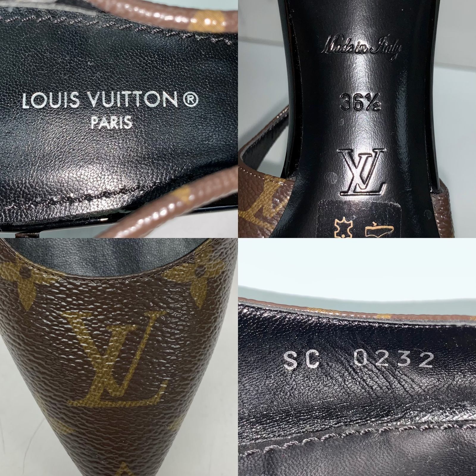 Louis Vuitton Cherie Pump BLACK. Size 36.5