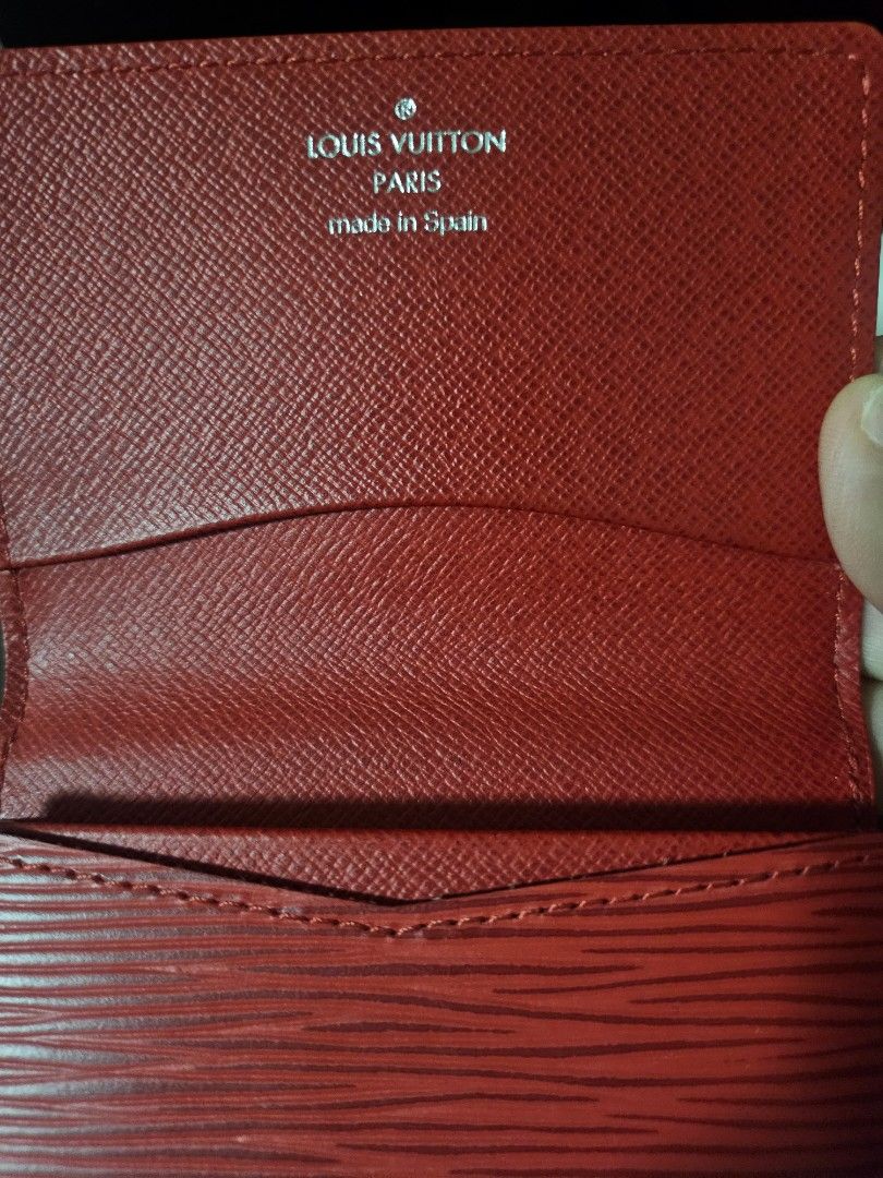 Louis Vuitton Damier Ebene Pince Cardholder - Brown Wallets