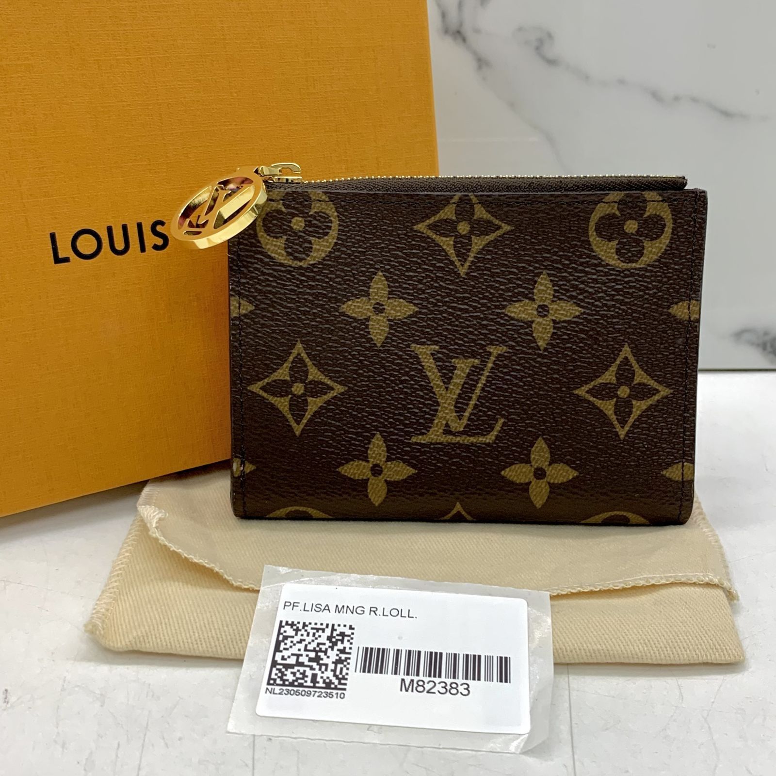 Louis Vuitton M82382 Lisa Wallet , Green, One Size