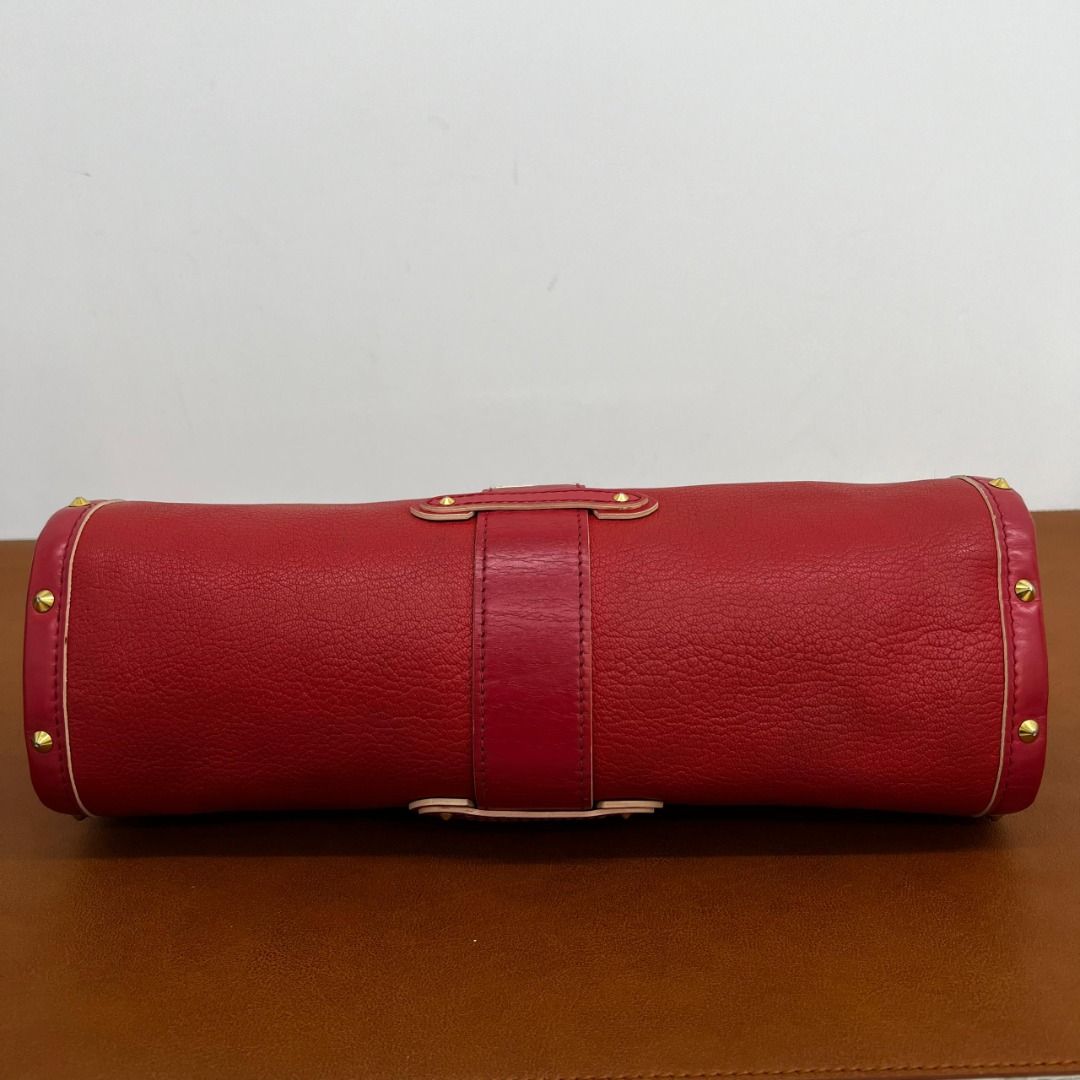 Louis Vuitton Suhali L'epanoui Handbag Leather PM Red 420181