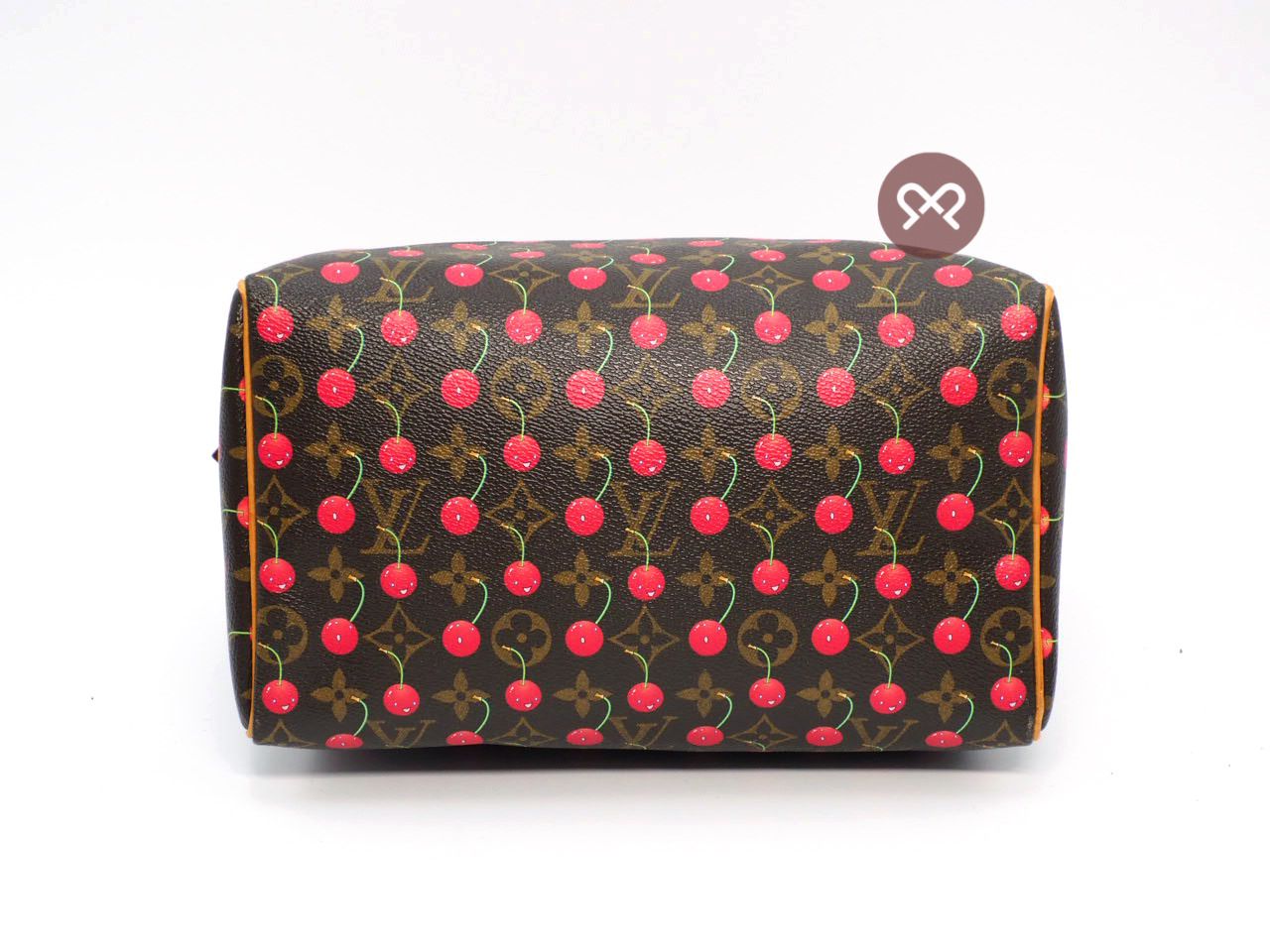 Louis Vuitton Speedy 25 Handbag Monogram Cherry Murakami M95009 Sp0055  Auction
