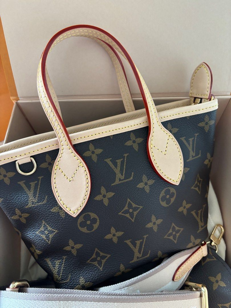 Louis Vuitton Neverfull Bb Beige Monogram Canvas