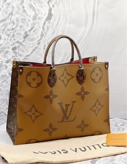 Louis Vuitton On The Go Tote GM, Luxury, Bags & Wallets on Carousell