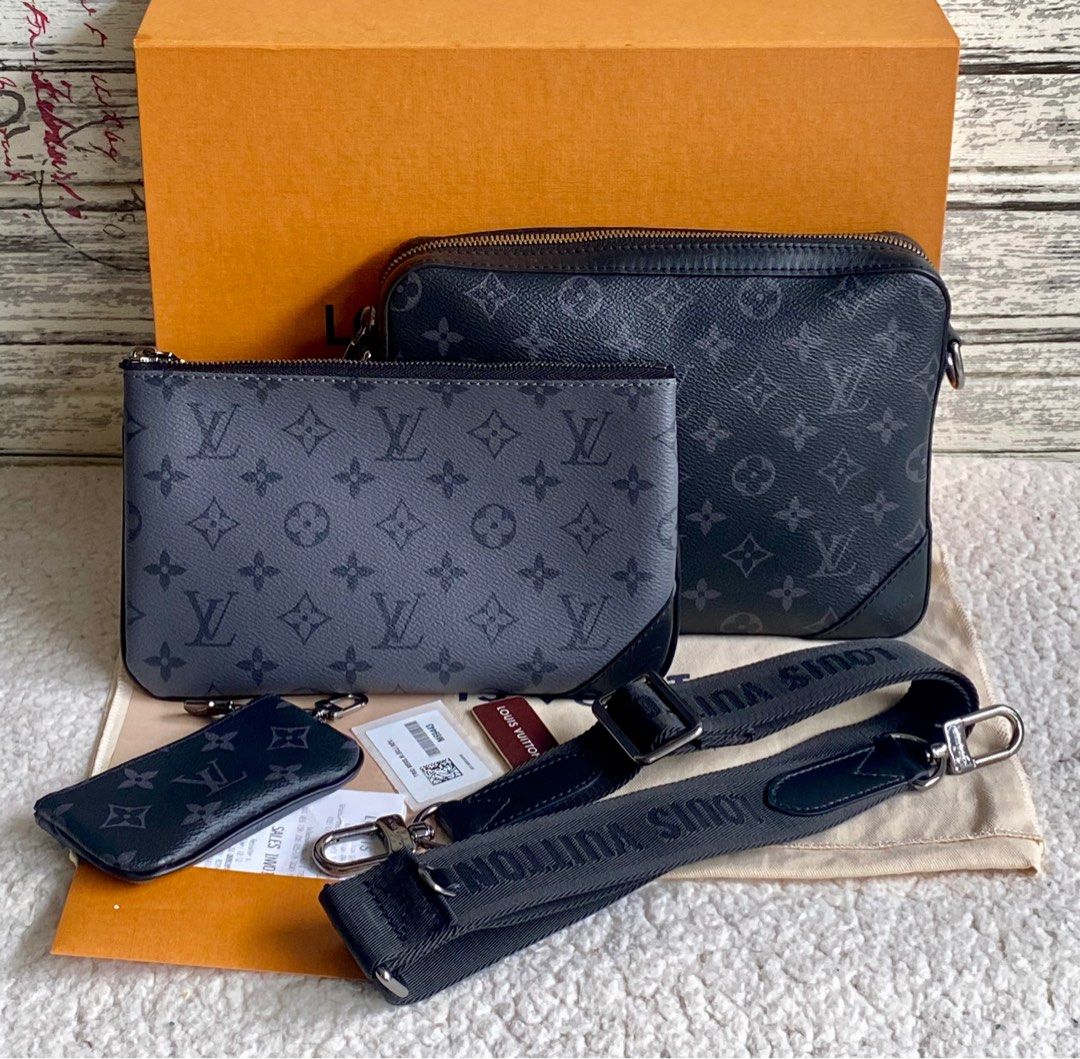 Louis Vuitton taiga document bag, Luxury, Bags & Wallets on Carousell