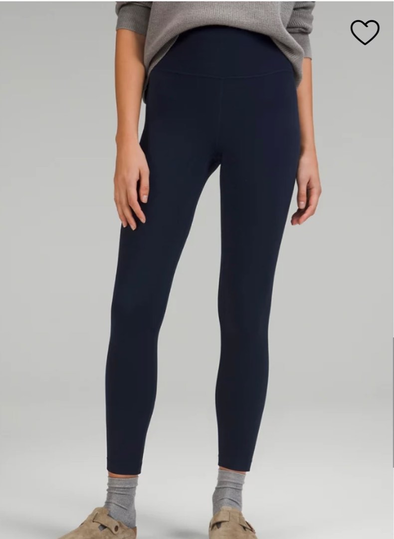 Lululemon Align High-Rise Pants 25” (graphite grey), Women's Fashion,  Activewear on Carousell