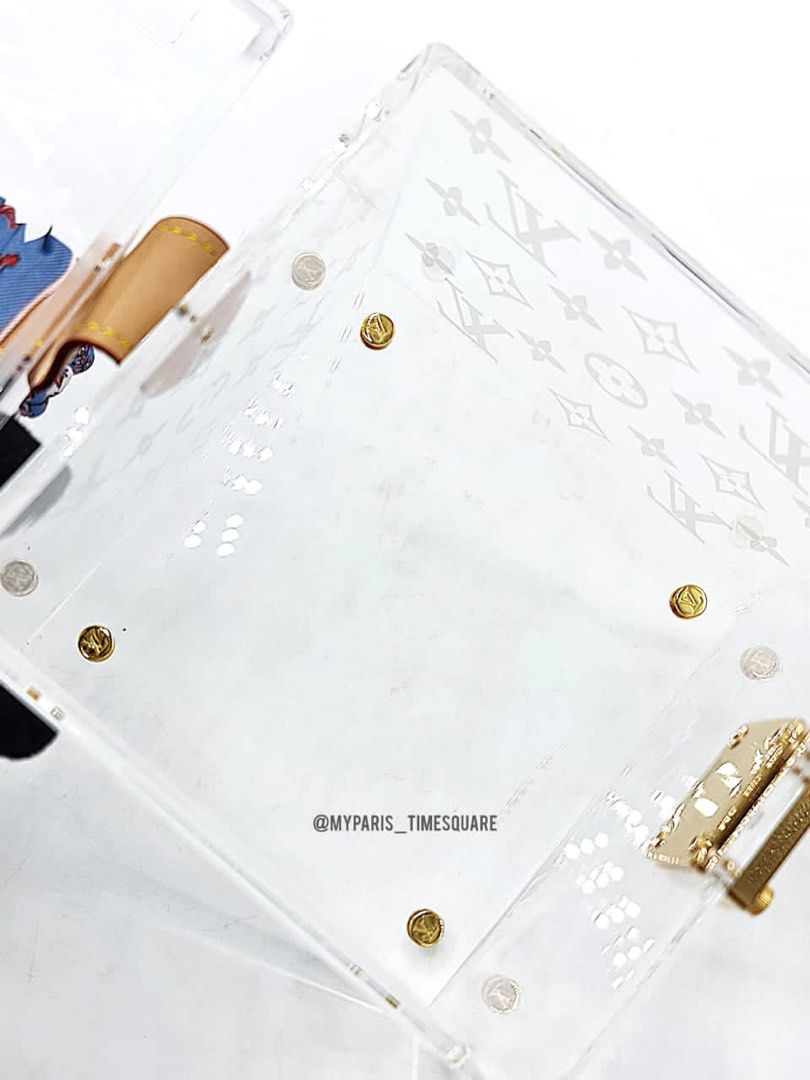 Louis Vuitton Cube Scott Box + Rendez-Vous Bandeau Silk Scarf