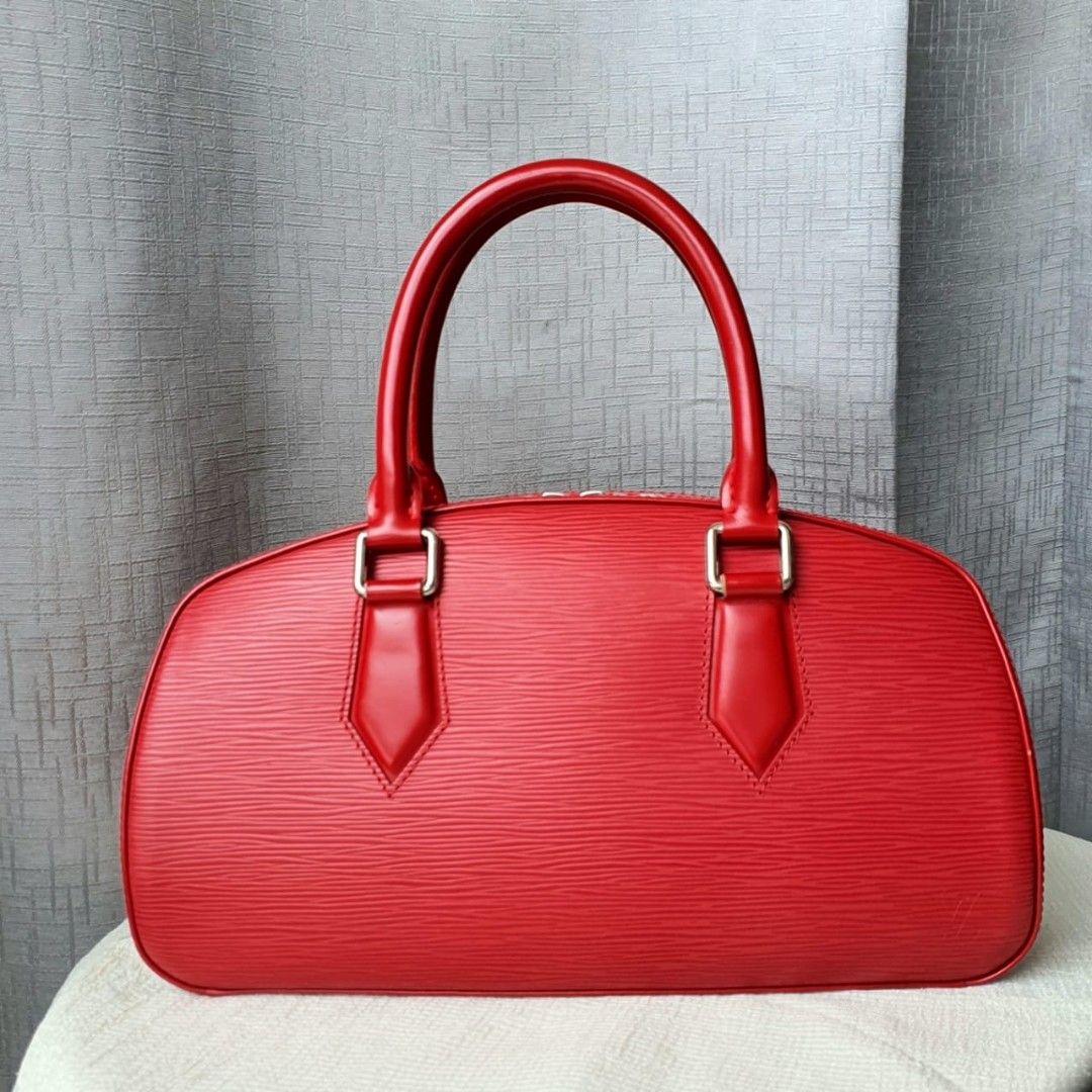 Louis Vuitton, Bags, Louis Vuitton Epi Jasmin In Red The Bag Is In  Excellent Condition