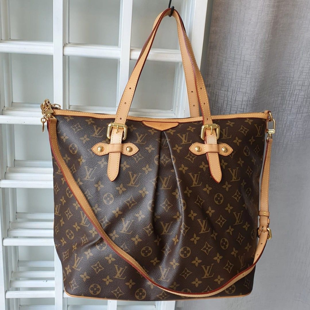 Louis Vuitton Palermo GM Handbag Review & Try On Video 