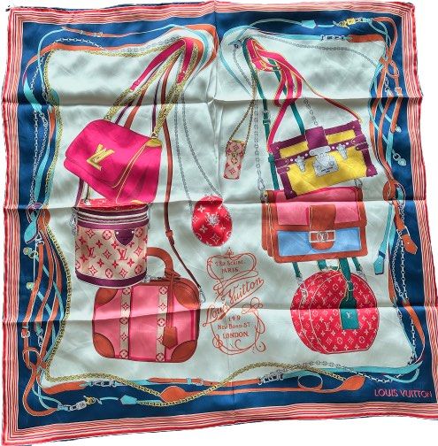 Louis Vuitton Square Scarf, Women's Fashion, Muslimah Fashion