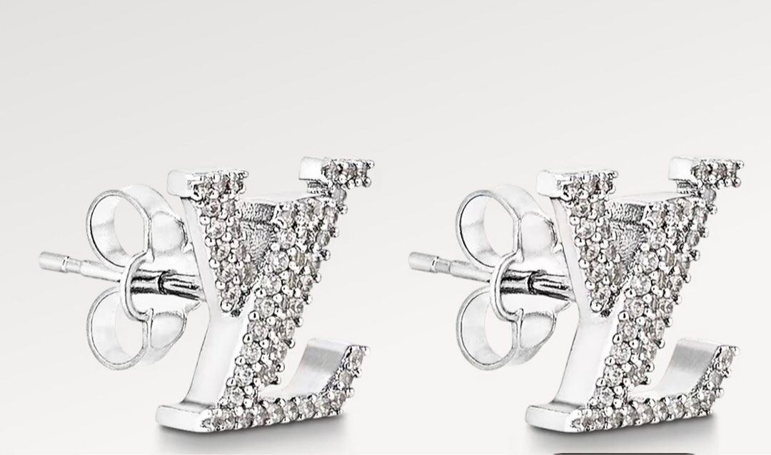 Shop Louis Vuitton Lv iconic earrings (M00608, M00609, M00610) by
