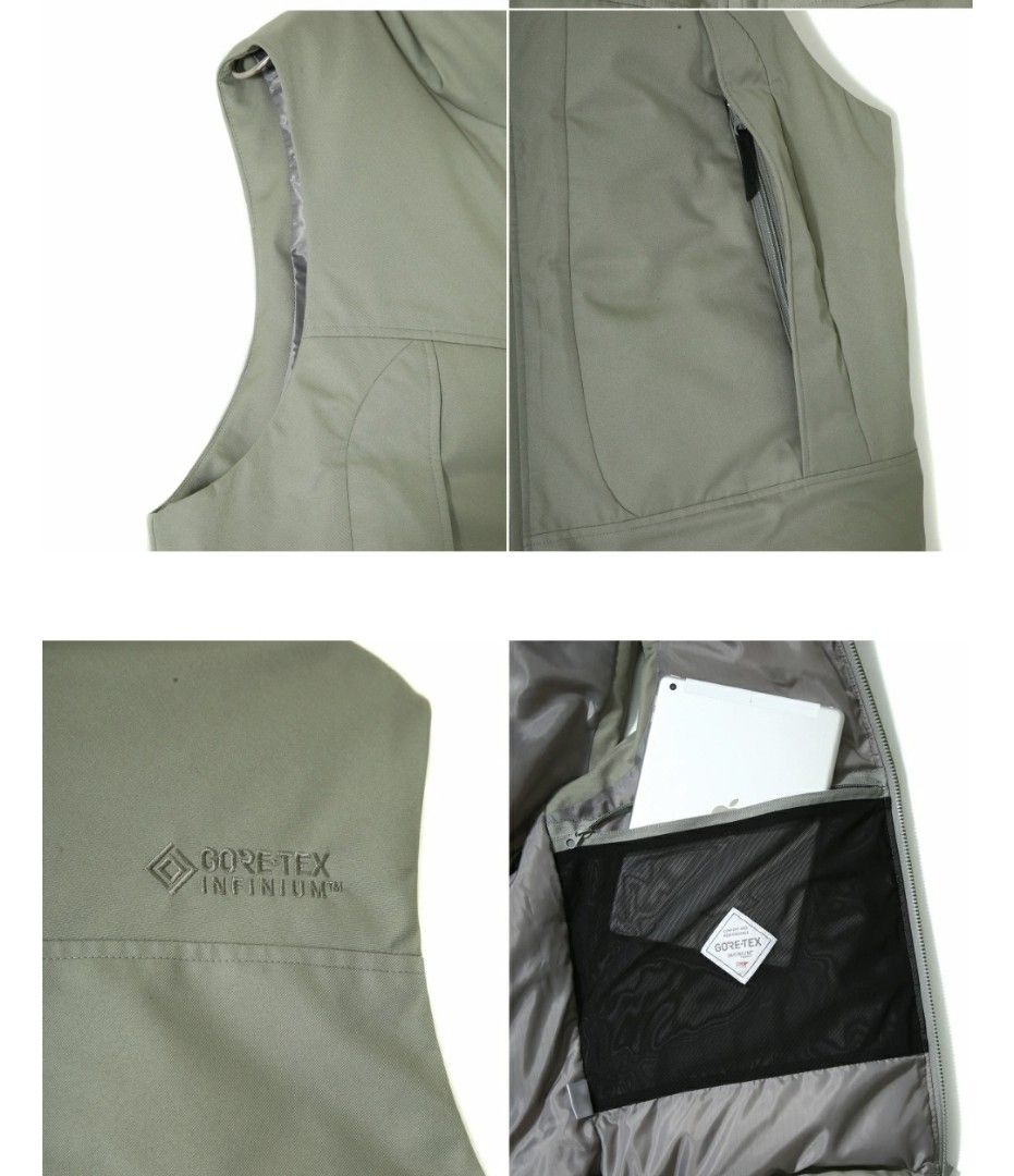 Marmot infuse 別注Down Vest (GORE-TEX INFINIUM 1000Fill), 男裝 