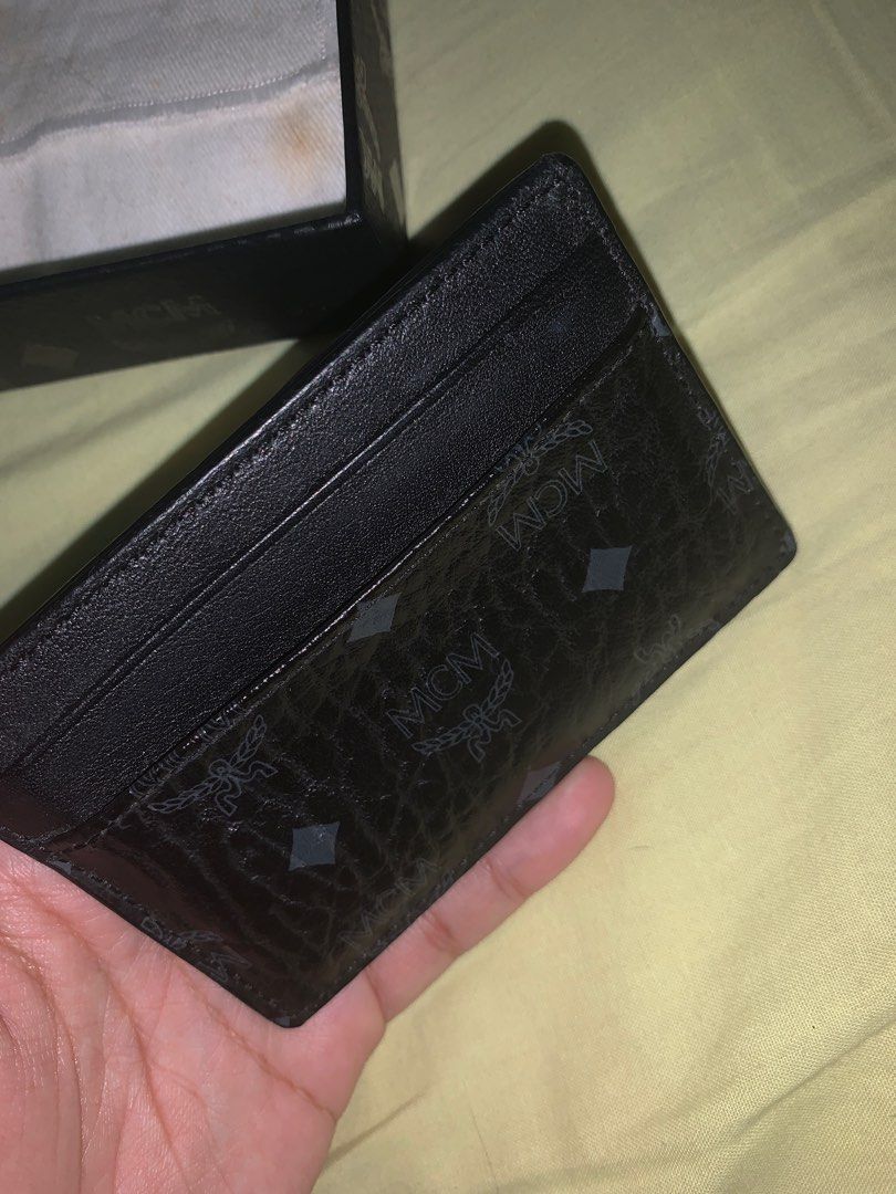 MCM Monogram Card Holder Men s Fashion Watches Accessories