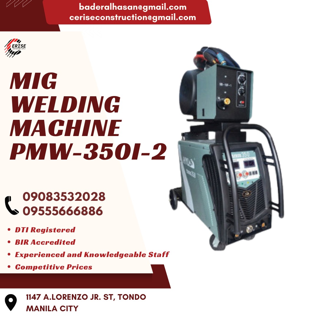 MIG WELDING MACHINE PMW350I2 AVAILABLE, Commercial & Industrial