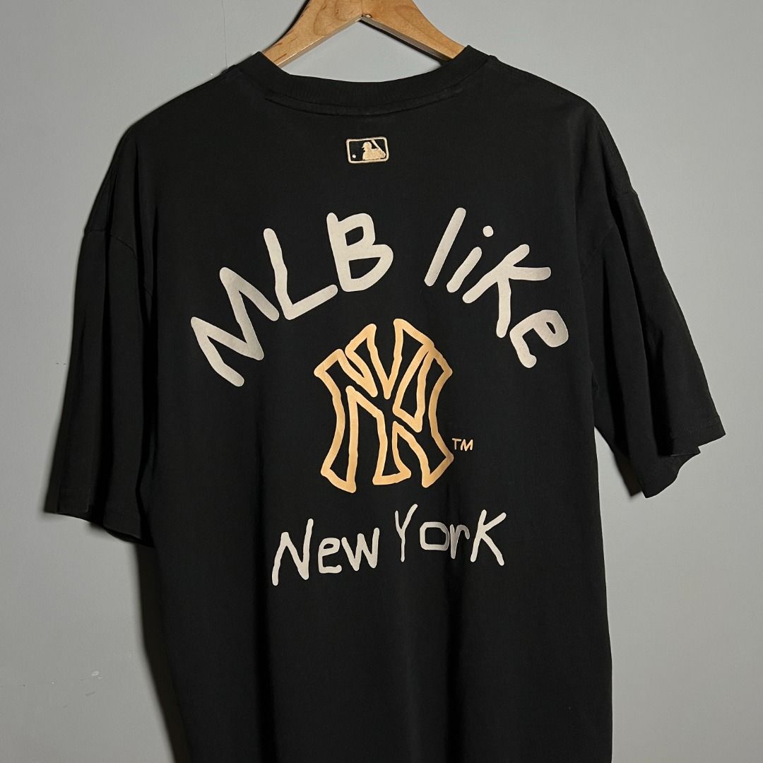 MLB Major League Baseball MLB Be like New York Oversized Tee Rare