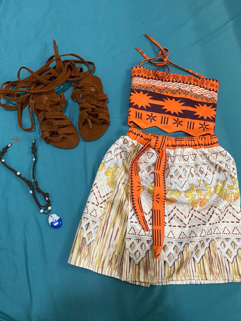 Moana Costume, Babies & Kids, Babies & Kids Fashion on Carousell
